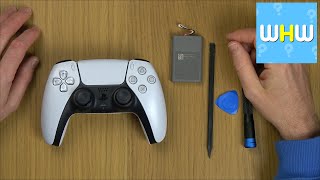 How to Easily REPLACE the BATTERY on your PS5 DualSense Controller [upl. by Katey]