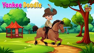 Yankee Doodle  Fun Kids Song amp Nursery Rhymes  Sing Along🎶 [upl. by Enitnemelc510]