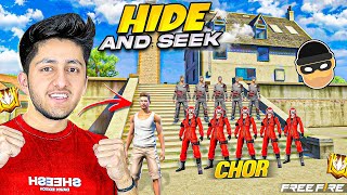 Playing Hide amp Seek In Clock Tower Chor Vs Police 😂  Garena Free Fire [upl. by Aran655]