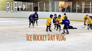 Stockholm Kids Activities  Ice Hockey  Sunday Vlog⛸️🏒🥅 [upl. by Analiese30]