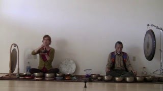 Sound Bath at the Menla Center with Myrrh de Marmion and Sui Ki Li [upl. by Harry]