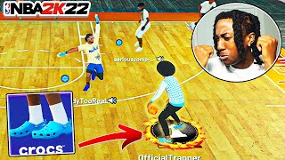 CROCS  UNLIMITED TAKEOVER  NONSTOP ANKLES NEW FIRE amp ICE EVENT NBA 2k22 [upl. by Oelgnaed]