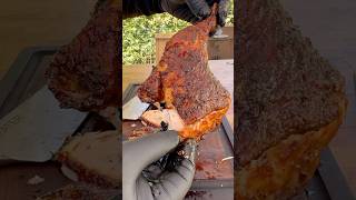 Smoked bbq half chickens with the ​⁠​⁠ new ​⁠MEATER pro XL [upl. by Kciredor]