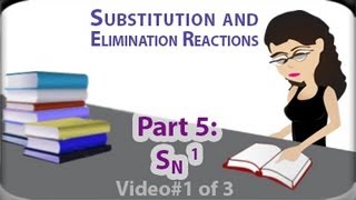 SN1 Reaction Rate and Mechanism  Unimolecular Nucleophilic Substitution Part 1 [upl. by Ycnahc565]