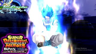 Gogeta SSJBE SDBH Remake Dragon Ball Z Tenkaichi Tag Team ISO MOD [upl. by Addiel]