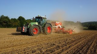 pottinger terrasem 6m  Fendt 820 semis de colza en Bretagne [upl. by Laney]