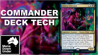 Commander Deck Tech  Satoru Umezawa  Ninjas Dont Play Fair MTG  EDH  Magic The Gathering [upl. by Germano]