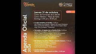 6  Dia 1  9 Festival Cartagena En Clave 2024 [upl. by Yrallih]