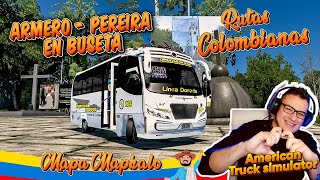 ARMERO  PEREIRA EN BUSETA 🚐🇨🇴 ¡Rutas Realistas🚚quot 🛣️ 🌟MAPKALO [upl. by Selle]