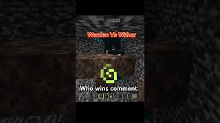 Minecraft Wither vs warden ☠️minecraft shorts herobrine [upl. by Aihsatal]