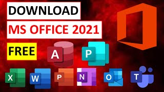 Download and Install Microsoft Office 2021 for windows 10 windows 11 [upl. by Aicila921]