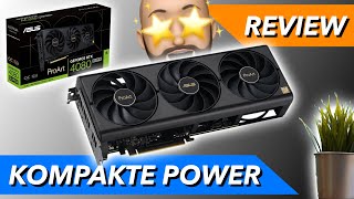 ASUS Pro Art 4080 super in Aktion Leistung Lautstärke und Eignung im Test [upl. by Odelinda]