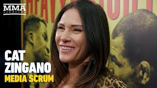 Cat Zingano On Pain From Eye Injury I’d Have A Baby 10 Times Before I Do That Again [upl. by Atterg]