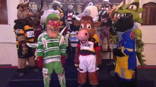 Air New Zealand Rugby Fanatics  Mascots Unite almost [upl. by Fielding]