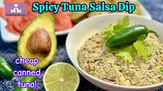 Spicy Tuna Dip the best canned tuna recipe [upl. by Keelby]