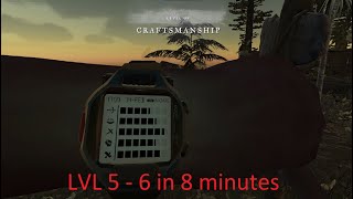 Fastest Way To Lvl 6 Crafting amp Gyrocopter In The World  Stranded Deep [upl. by Nadabus]