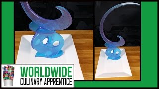 Stunning Poured Sugar Showpiece A StepbyStep Tutorial on Making a Casting Sugar Show Piece [upl. by Lucania946]