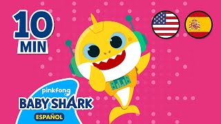 Cantemos Las Mejores Canciones en Español e Inglés  Canciones Infantiles  Baby Shark en español [upl. by Hyacinthia]