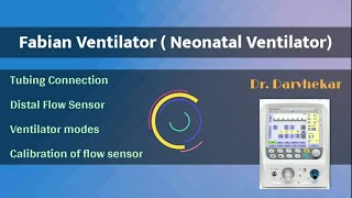 How to operate Fabian Ventilator Hindi [upl. by Eikceb844]