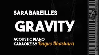 Sara Bareilles  Gravity Piano Karaoke Version [upl. by Dupin]