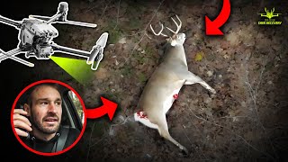 Most Insane Drone Deer Recovery Morning Ever not clickbait [upl. by Jaclin]