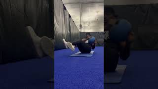 Med ball twist obliqueworkout fitnessmotivation gymlife [upl. by Mayberry320]