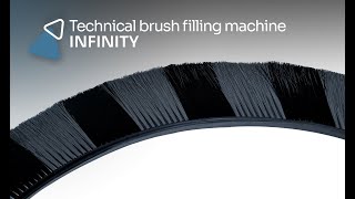 Tufted brush making machine  INFINITY [upl. by Mosora]