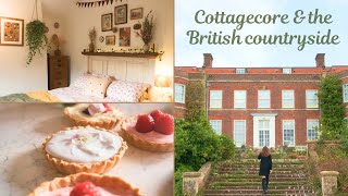 7 Cottagecore amp the British Countryside  Manor house bedroom makeover amp flower tarts [upl. by Bruns768]