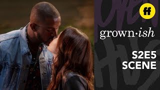 grownish Season 2 Episode 5  Aaron amp Anas First Kiss  Freeform [upl. by Marsden]