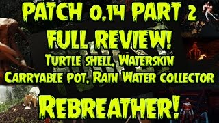 Patch 014 ► The Forest ► Carryable Pot Location  Building Customization  Waterskin  More ► P2 [upl. by Theresina]