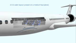 NOVA a concept of mediumhaul transport aircraft [upl. by Lihcox559]