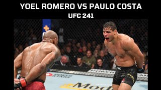 Romero vs Costa  UFC 241  Highlights  Clash of the Titans [upl. by Anahcar]