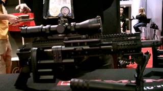 McMillan CS5 Concealable Subsonic  Supersonic Suppressed Sniper System Rifle [upl. by Arahsak]