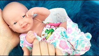 JCToys La Newborn by Berenguer Changing Video and Name Change [upl. by Moth]