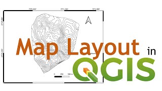 Making Map layout in QGIS [upl. by Neeruan]