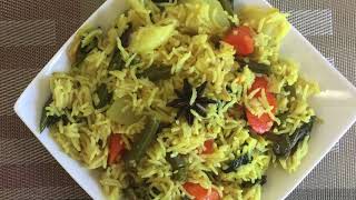 Vegetable Pulao in Instant Pot  One Pot Meal [upl. by Calvinna]