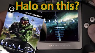 Unreleased Gizmondo  Cancelled Games  Halo  more [upl. by Em860]