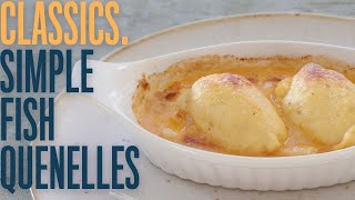 Easiest way to make bistrot style fish quenelles with a sauce to die for [upl. by Yerggoeg]