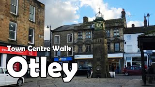 Otley West Yorkshire【4K】 Town Centre Walk 2021 [upl. by Oironoh951]