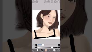 Easy Ibis Paint X tutorial ibispaintdrawing ibispaintx shorts [upl. by Jarnagin]