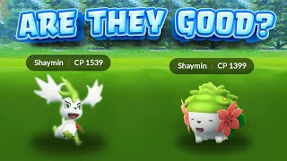 Is SHAYMIN GOOD in POKÉMON GO [upl. by Janeczka]