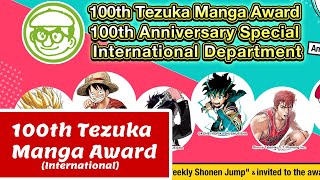 100th Tezuka Manga Award  International [upl. by Toolis]