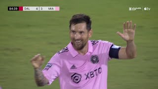 Gol de Lionel Messi  FC Dallas 44 Inter Miami  Leagues Cup [upl. by Roxanne]