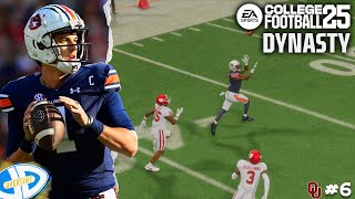 Zu viele Fehler gegen Oklahoma  CFB25 Auburn Dynasty 6 [upl. by Janaye957]