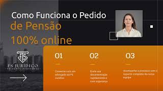 Como Solicitar Pagamento de Pensão Alimentícia 100 Online [upl. by Chandos347]