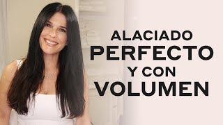 Tutorial alaciado de pelo  Martha Debayle [upl. by Elleneg]