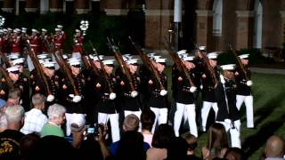 US Marines On Parade Pass in Review  13 [upl. by Bernadette]