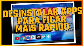 TVBOX MXQPRO Desinstalar APP para ficar mais rápido [upl. by Idnal333]