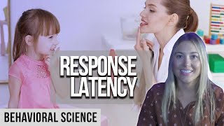 Measuring Response Latency in Applied Behavior Analysis  Behavioral Science [upl. by Daron241]