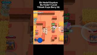 Başardım 1 Level Berry🫡 brawlstars shorts veyselbs keşfet trending viral bs supercell [upl. by Orme]